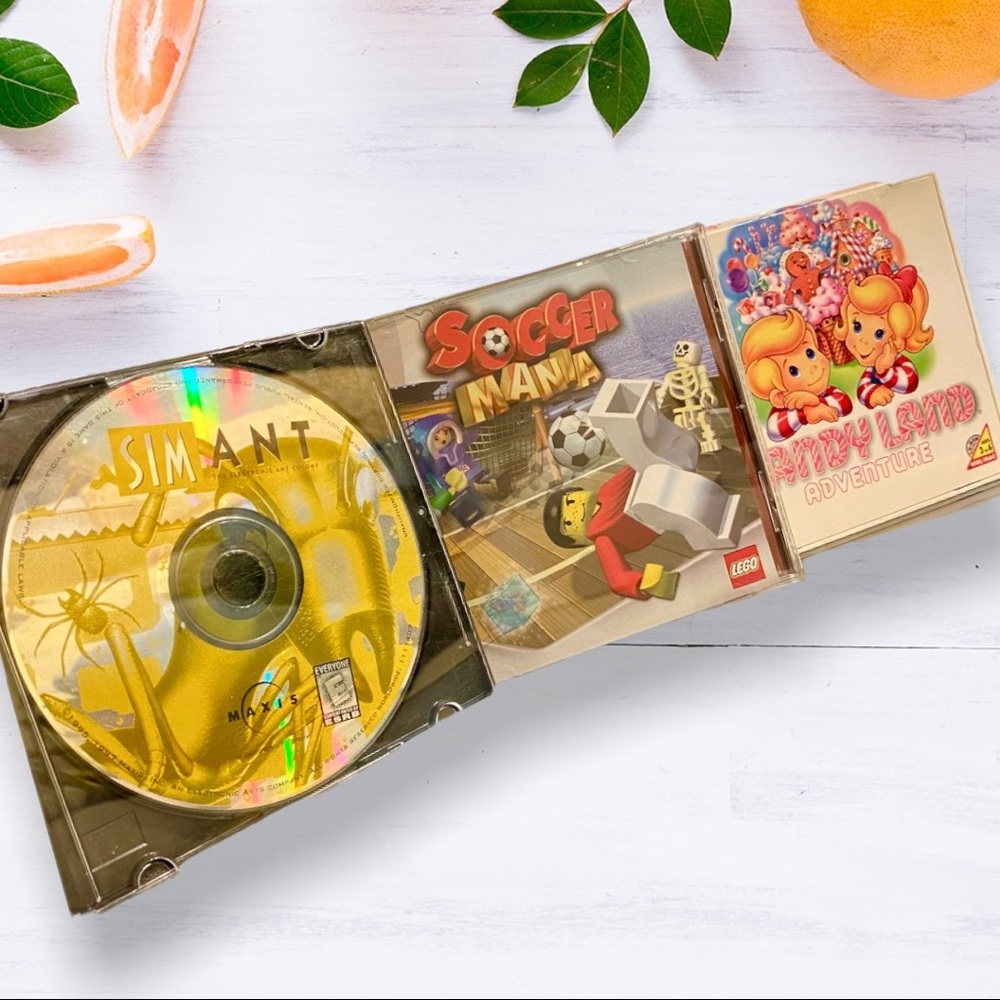 Bundle of PC Games: Candyland Adventure, SIM Ant, LEGO Soccer Mania